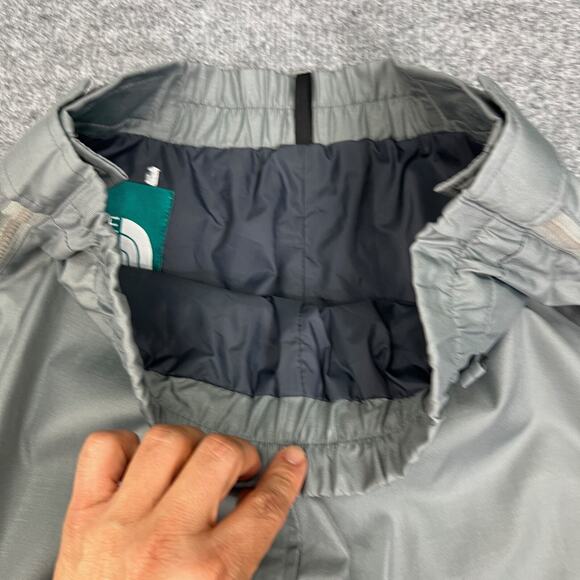The North Face Rain Pants Mens M Medium Grey Nylon Waterproof Lined Snow *READ - Picture 4 of 15